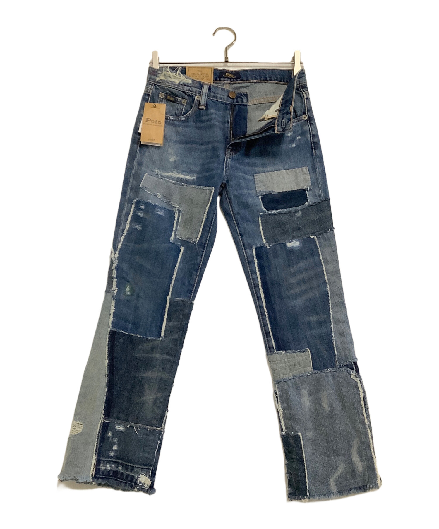 未使用タグ＊Polo Ralph Lauren　 パッチワークデニム 未使用☆ポロ ラルフローレン ASTOR BOYFRIEND パッチワーク デニム
