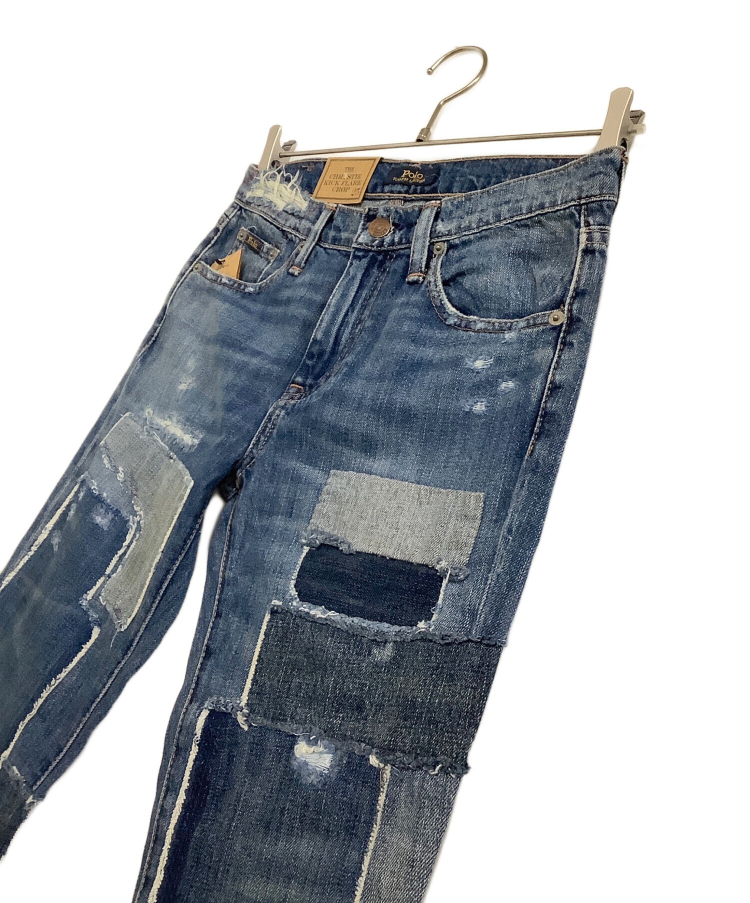 70s POLO WESTERN ポロラルフローレン フレアデニムパンツ 古着 楽天市場】濃紺 □ POLO JEANS CO ラルフローレン フレア デニム