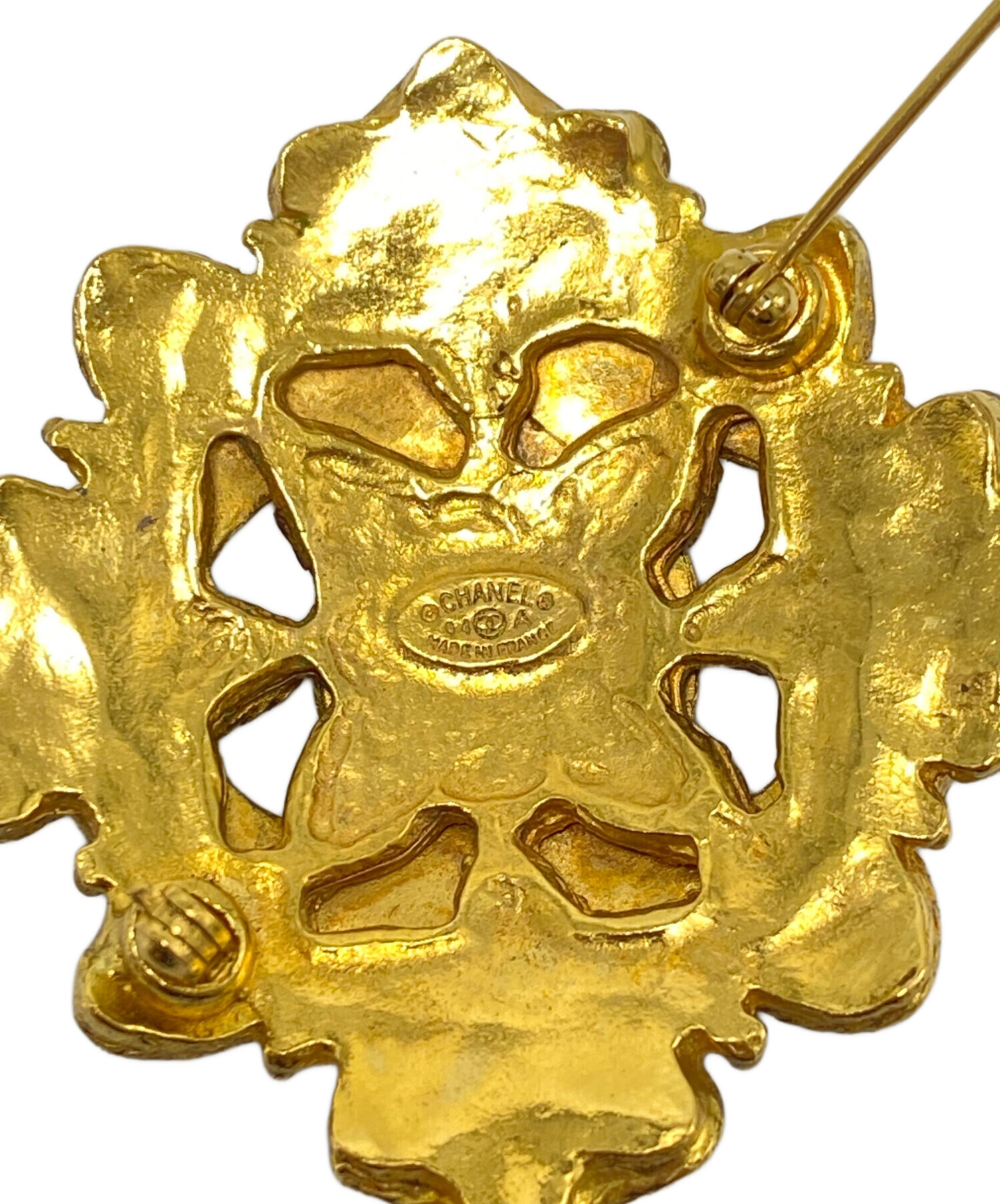 中古・古着通販】CHANEL (シャネル) Gripore brooch (グリポアブローチ 