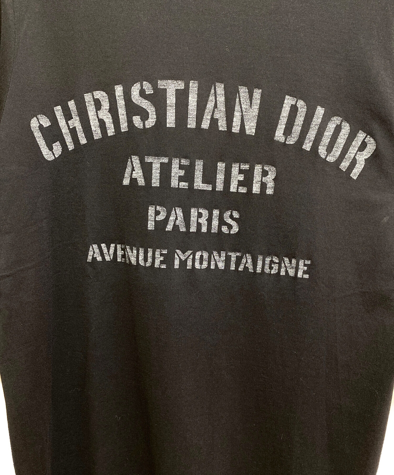 中古・古着通販】Dior (ディオール) アトリエロゴロングTシャツ 