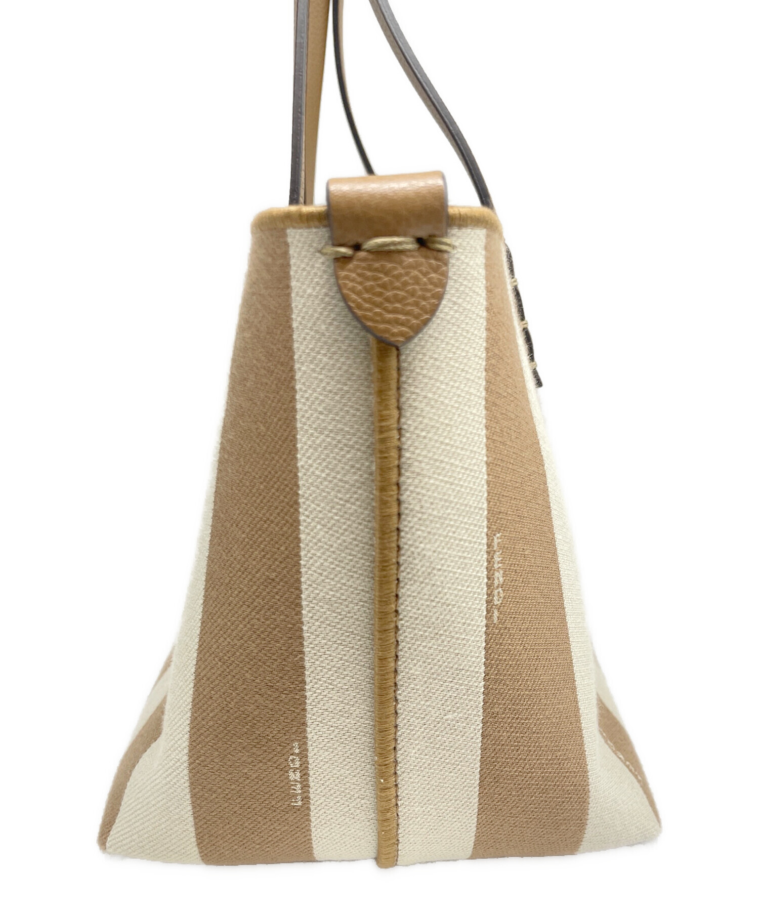 フェンディFENDIヴィンテージベージュ トートバッグ 中古・古着通販】FENDI (フェンディ) ロール スモール リバーシブル
