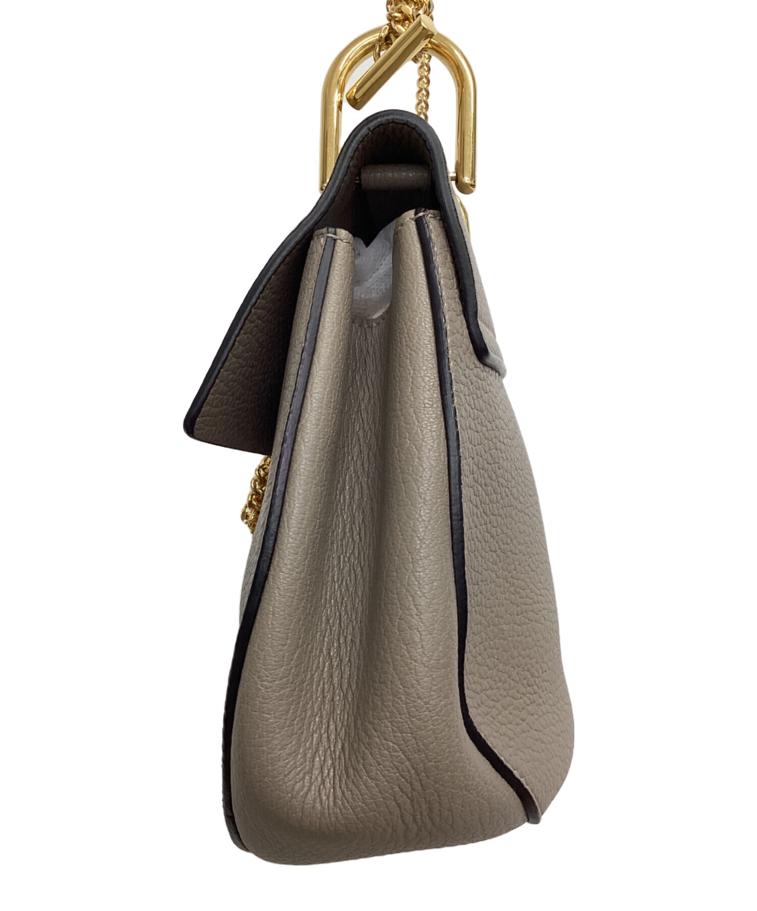 Chloe ハンドバッグ チェーン付き クロエ♡ショルダーバッグ ハンドバック チェーンハンドバック