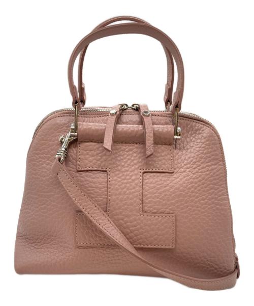 IACUCCI イアクッチ ギブリ S ALCE ピンク 本革 レザー ショルダーバッグ レディース 保存袋・ショルダーストラップ付属 【中古】 42510K240 IACUCCI（イアクッチ）の「アルブメ ALCE（ショルダーバッグ）」 - WEAR