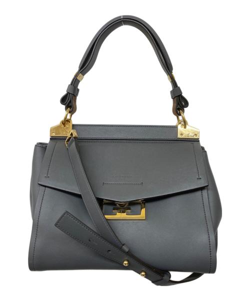 GIVENCHY 牛革　ハンドバッグ　ショルダーバッグ　2way 中古・古着通販】GIVENCHY (ジバンシィ) 2WAYショルダーバッグ グレー