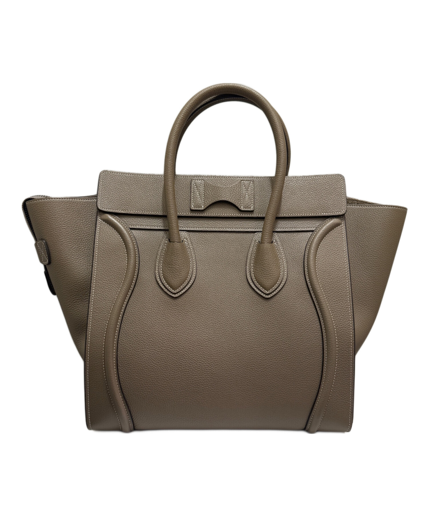 中古・古着通販】CELINE (セリーヌ) ラゲージ ミニ グレージュ サイズ 