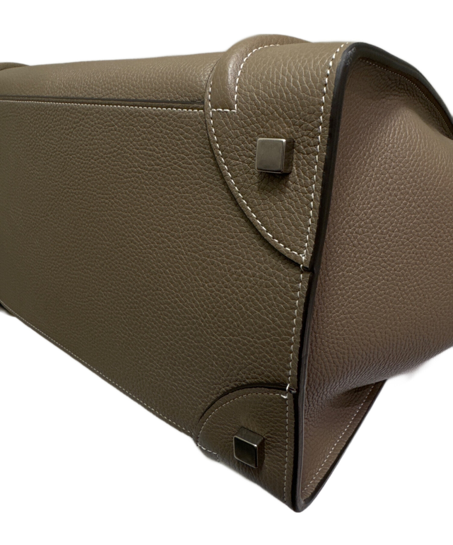中古・古着通販】CELINE (セリーヌ) ラゲージ ミニ グレージュ サイズ 