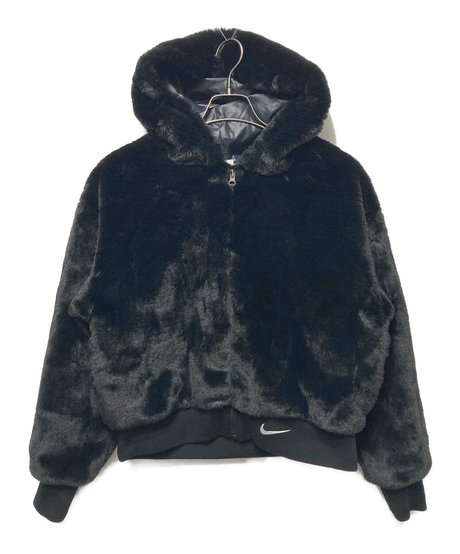 【未使用】タグ付き　Nike ファージャケット　ブルゾン　コート 中古・古着通販】NIKE (ナイキ) ファージャケット ブラック サイズ:L