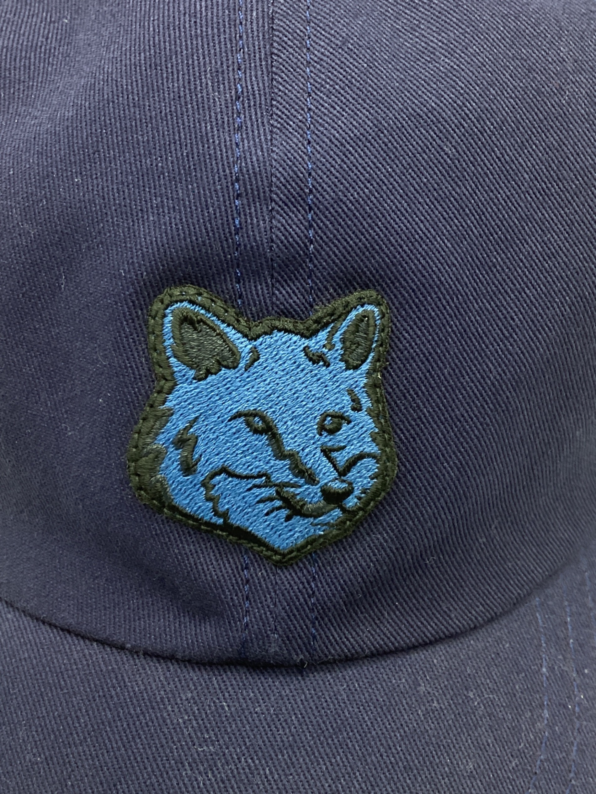 中古・古着通販】MAISON KITSUNE (メゾンキツネ) キャップ ネイビー