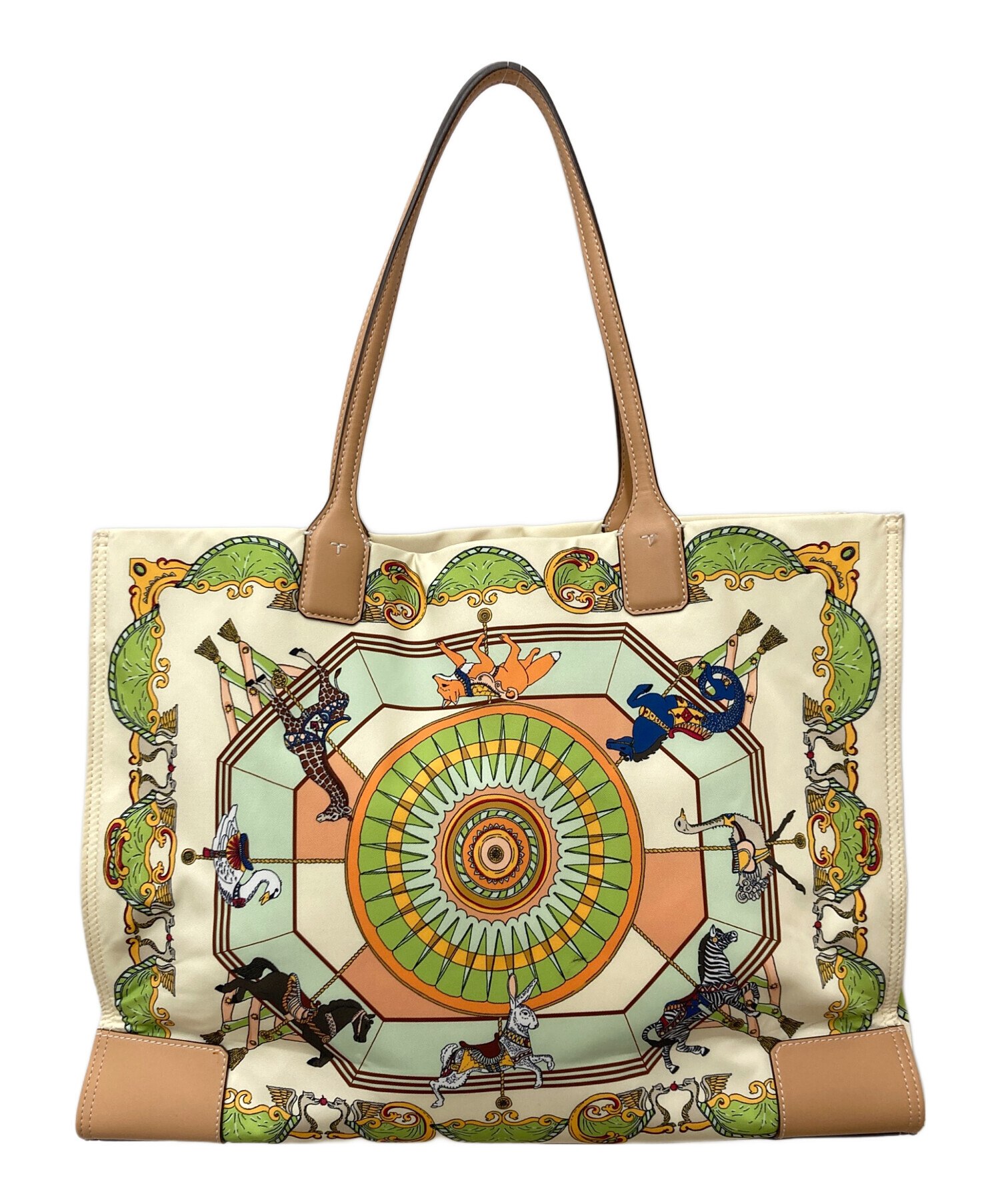 中古・古着通販】TORY BURCH (トリーバーチ) 動物柄ナイロン 中古・古着通販】TORY BURCH (トリーバーチ) 動物柄ナイロン