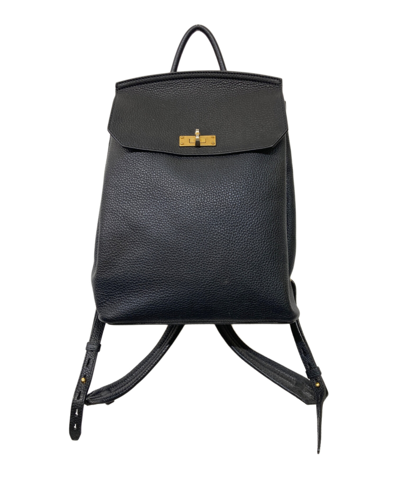 BALLY バックパック　リサイクルレザー　中古 中古・古着通販】BALLY (バリー) リュック ブラック｜ブランド・古着
