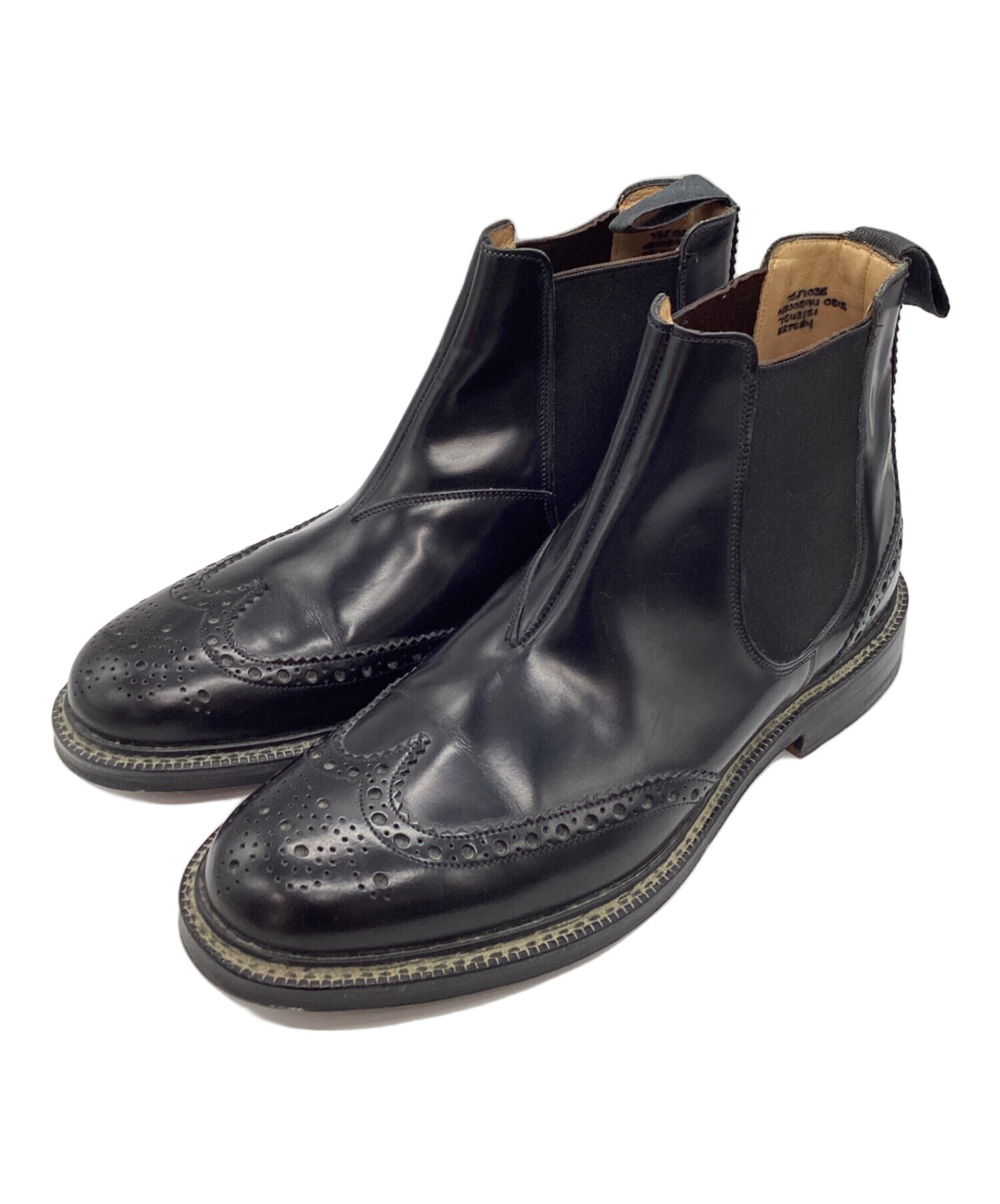 【ほぼ未使用】チャーチ サイドゴアブーツ 36 中古・古着通販】Church's (チャーチ) サイドゴアブーツ ブラック