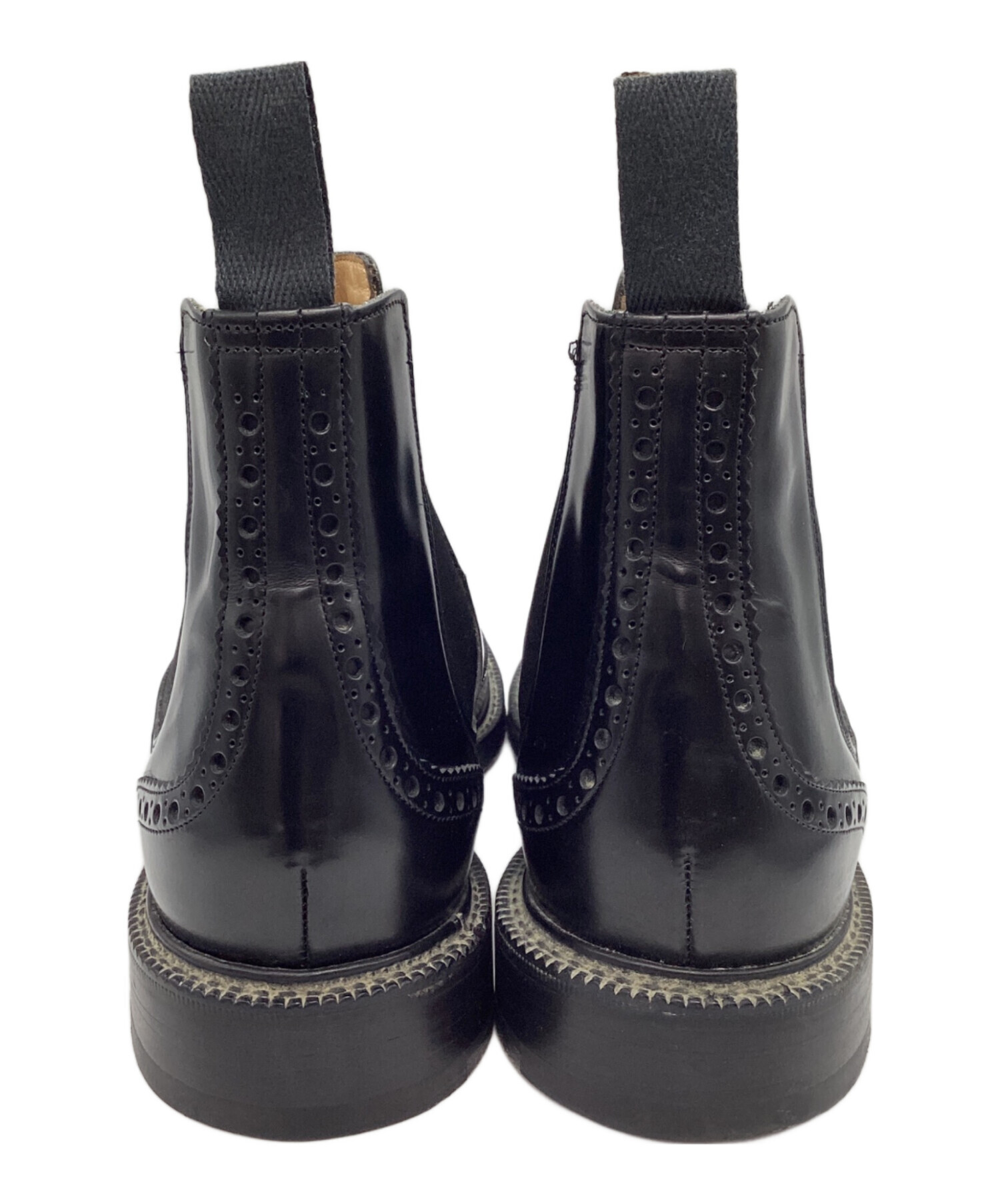 中古・古着通販】Church's (チャーチ) サイドゴアブーツ ブラック