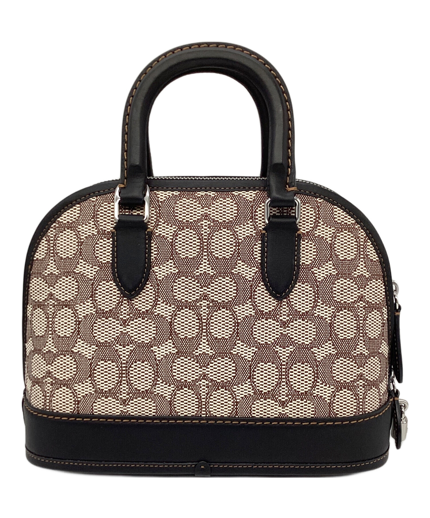 COACH レヴェルバッグ 2way ショルダー ハンドバッグ ターコイズ 美品 中古・古着通販】COACH (コーチ) レヴェル バッグ 24・シグネチャー