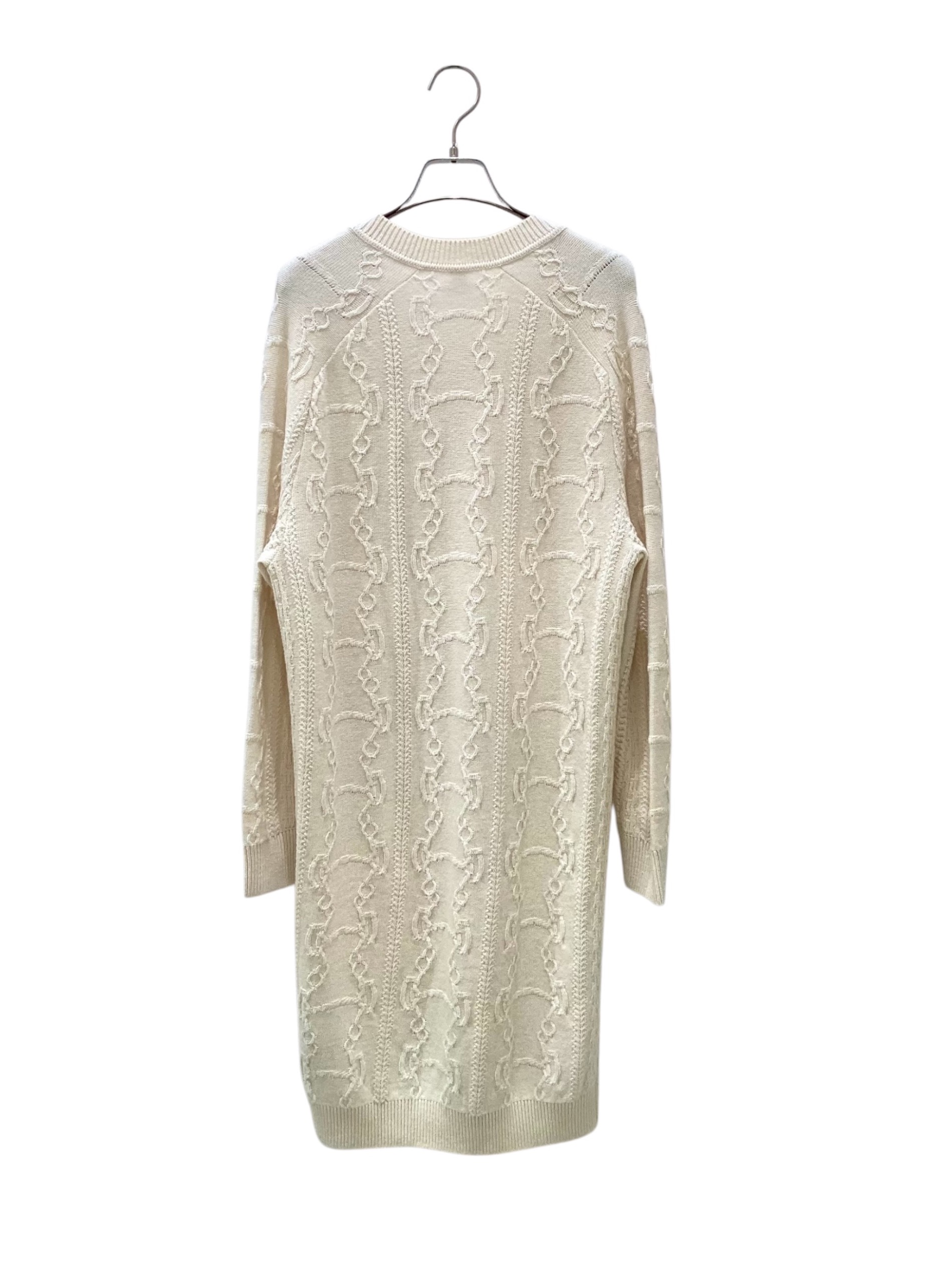 中古・古着通販】HERMES (エルメス) シェーヌダンクル ニット ロング