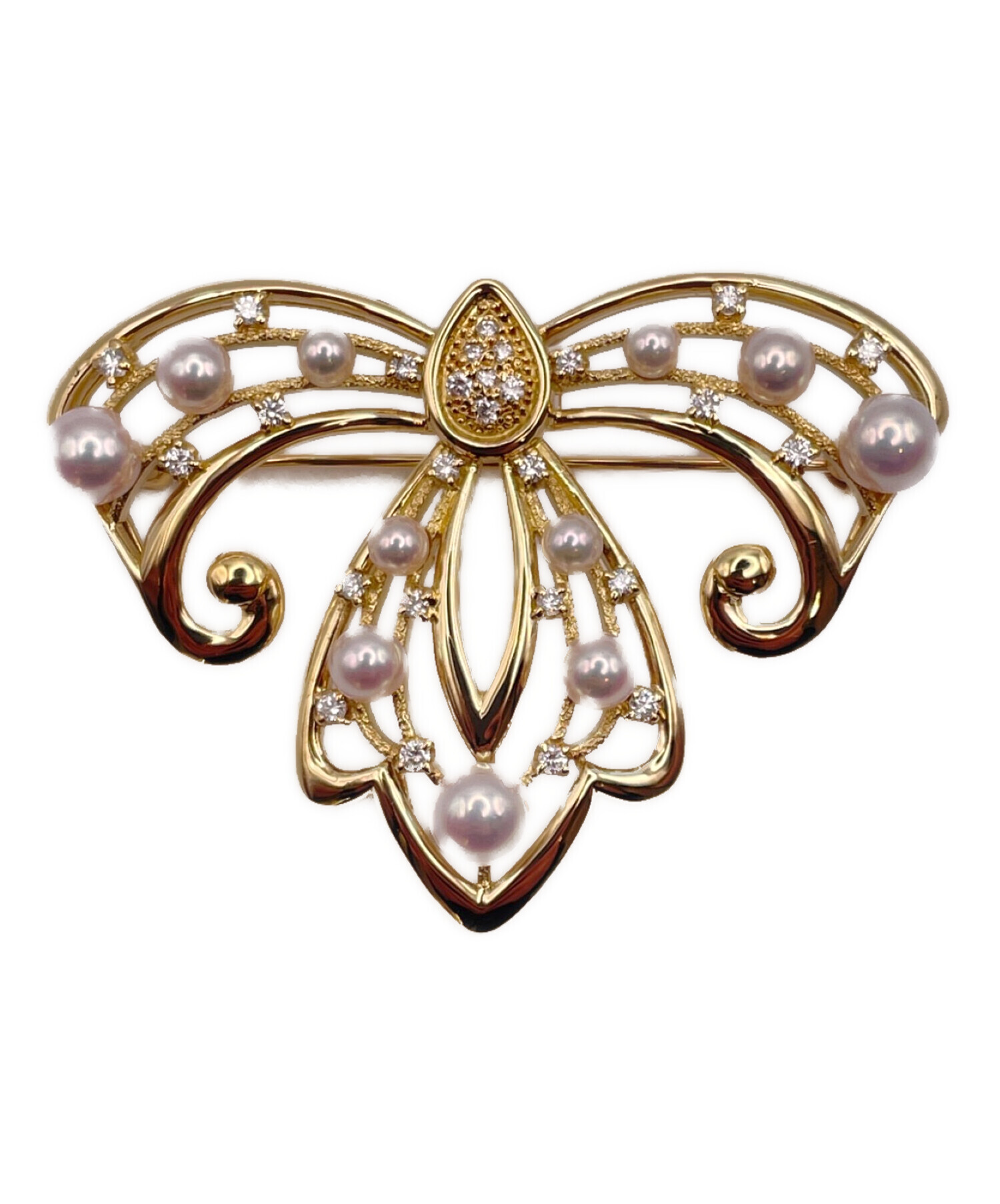 中古・古着通販】MIKIMOTO (ミキモト) パールブローチ サイズ