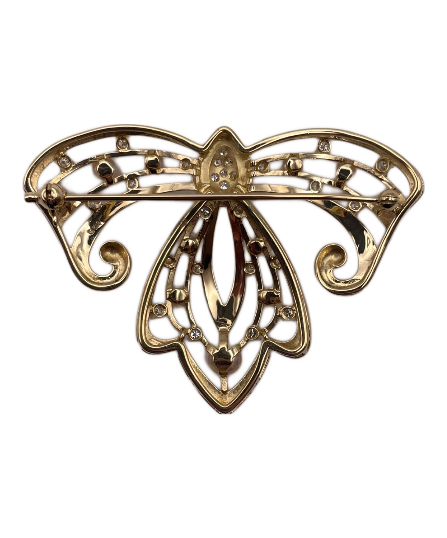 中古・古着通販】MIKIMOTO (ミキモト) パールブローチ サイズ