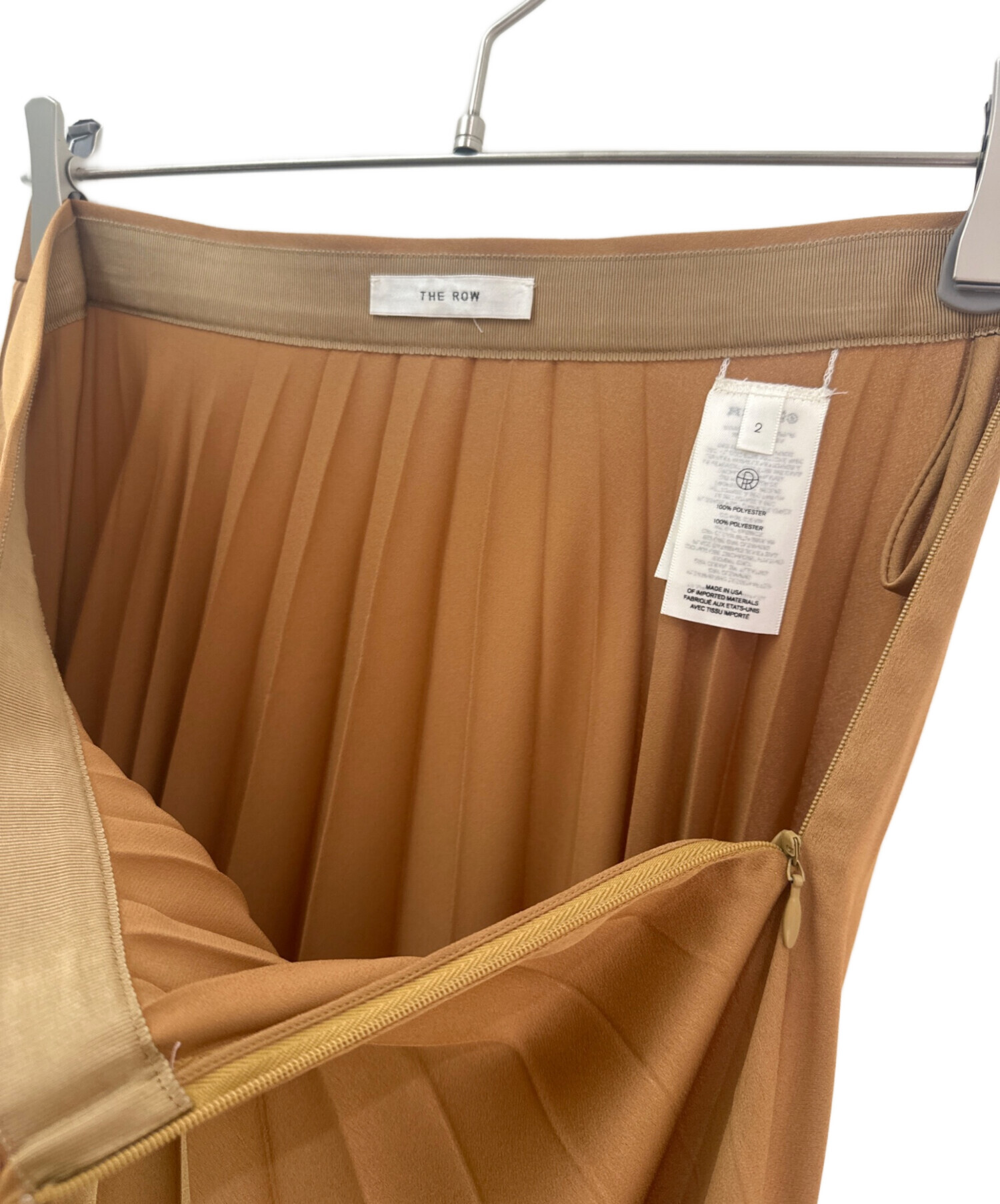 中古・古着通販】THE ROW (ザ ロウ) プリーツロングスカート ライト