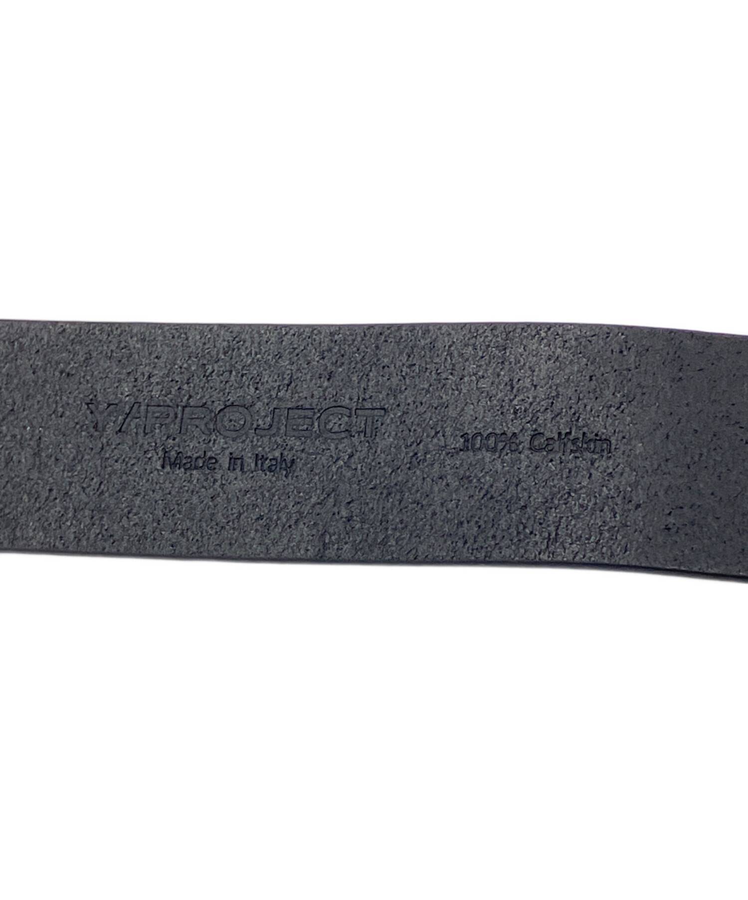 中古・古着通販】Y. PROJECT (ワイプロジェクト) レザーベルト