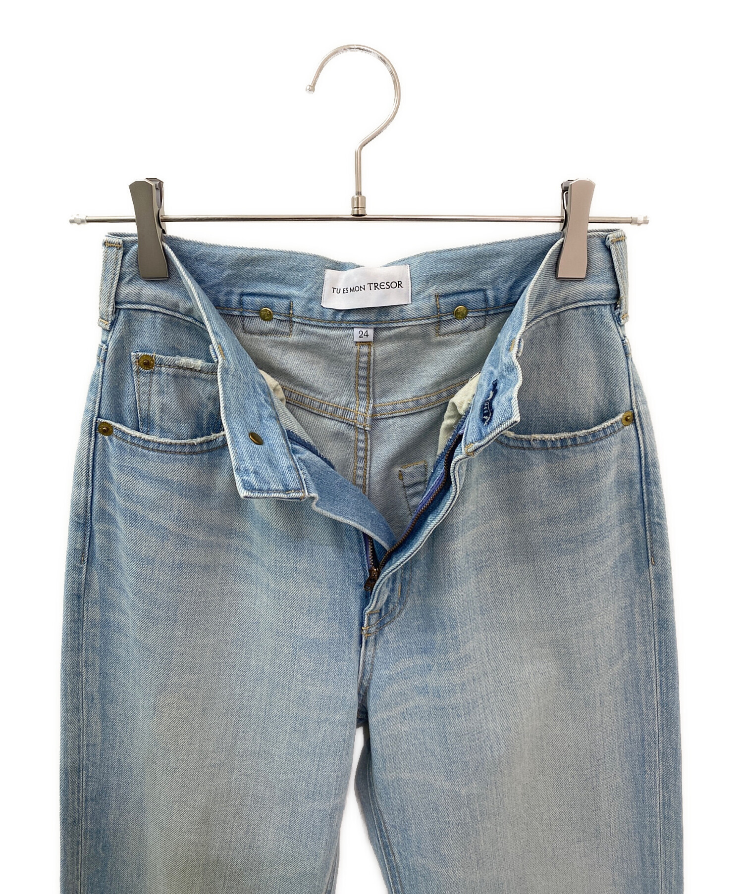 中古・古着通販】Tu es mon TRESOR (トゥ エ モン トレゾア) デニム