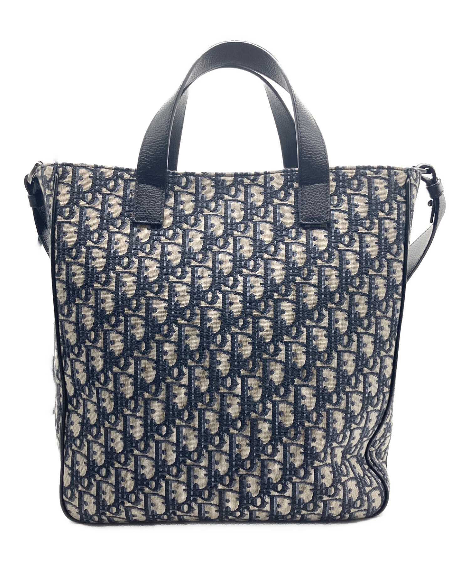 中古・古着通販】Dior (ディオール) オブリークサドル 2WAYトート 