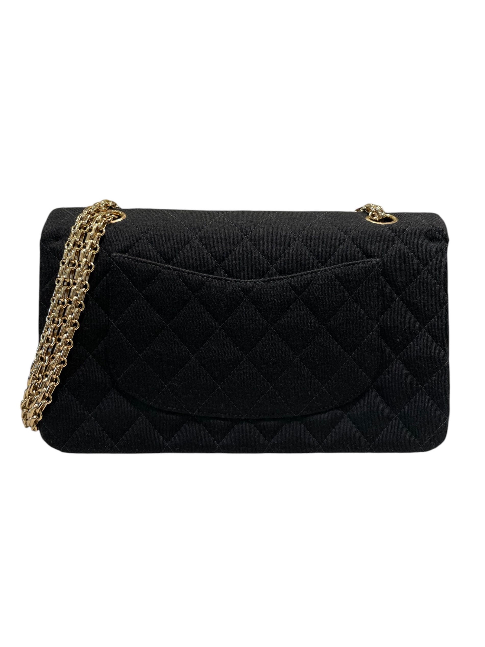 CHANEL｜シャネル マトラッセ チェーン バッグ｜コットン ピンク 