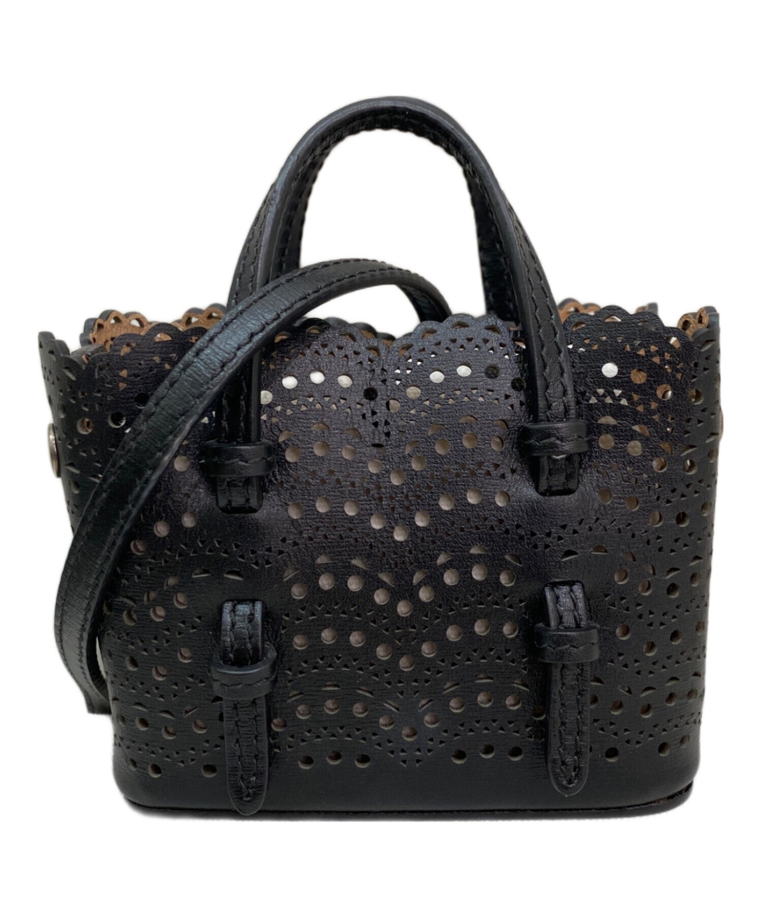 中古・古着通販】ALAIA (アライア) Mina Mini leather crossbody bag