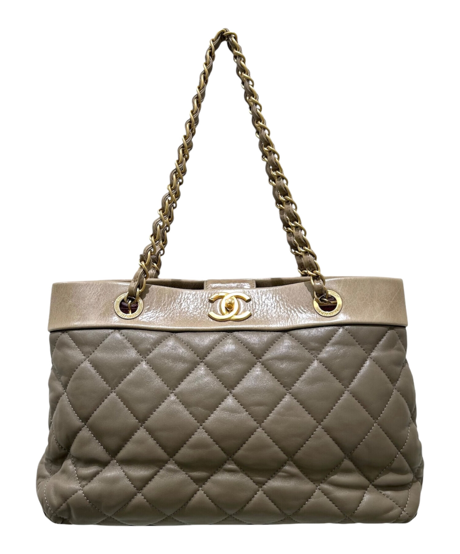 中古・古着通販】CHANEL (シャネル) マトラッセ チェーントートバッグ 