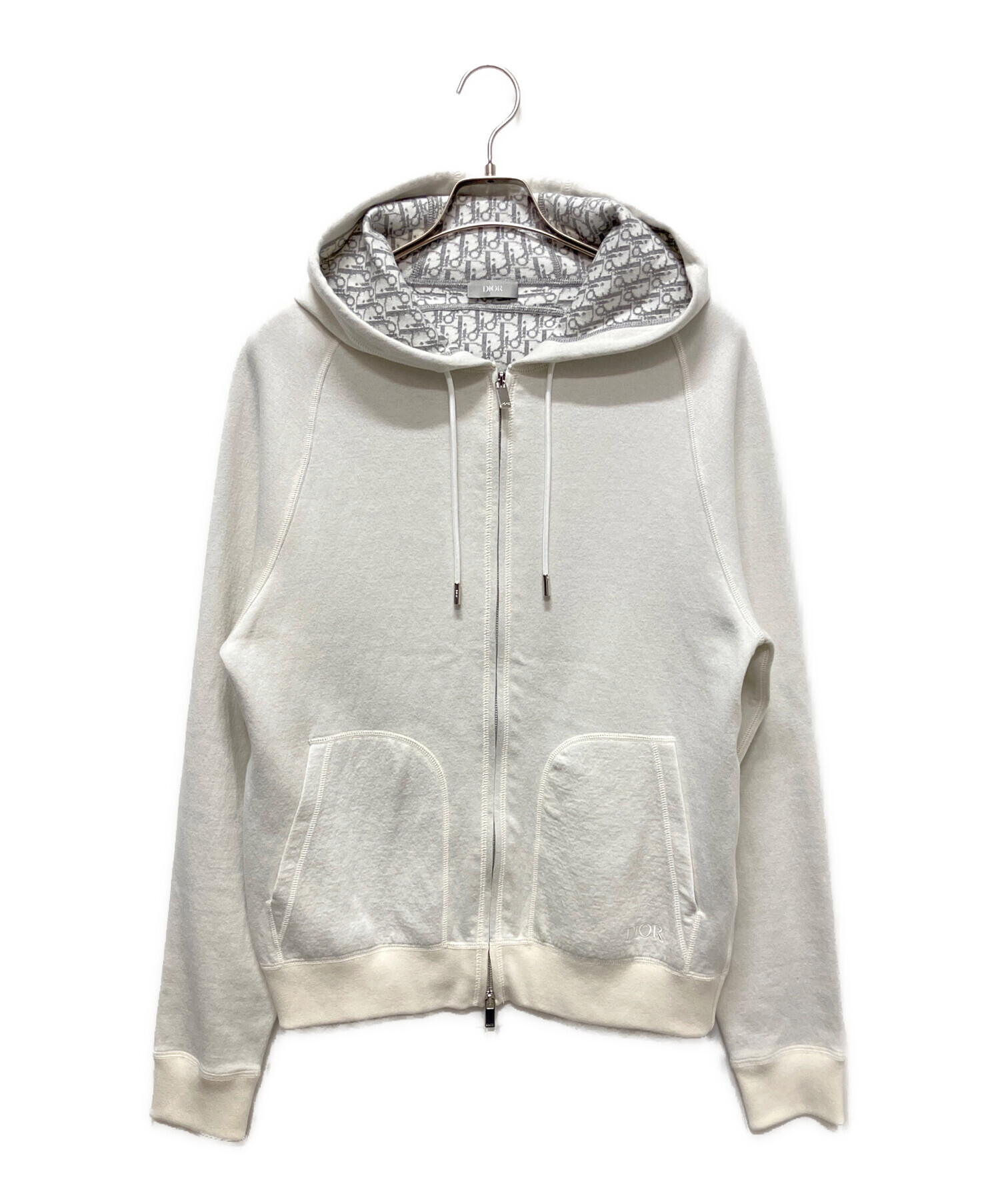 DIOR オブリーク ジップアップ パーカー　美品 中古・古着通販】Christian Dior (クリスチャン ディオール) ロゴ