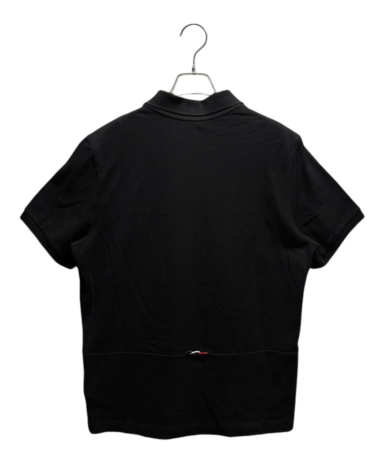 中古・古着通販】MONCLER (モンクレール) 半袖ポロシャツ ブラック
