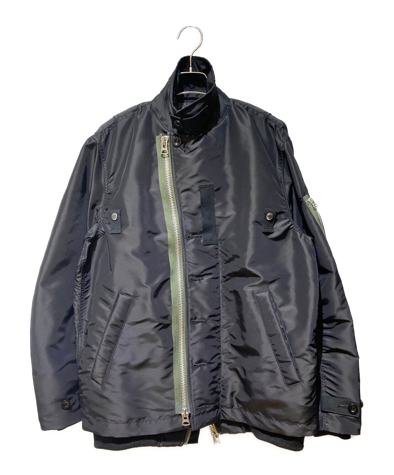 中古・古着通販】sacai (サカイ) 24SS コントラストトリム ボンバー