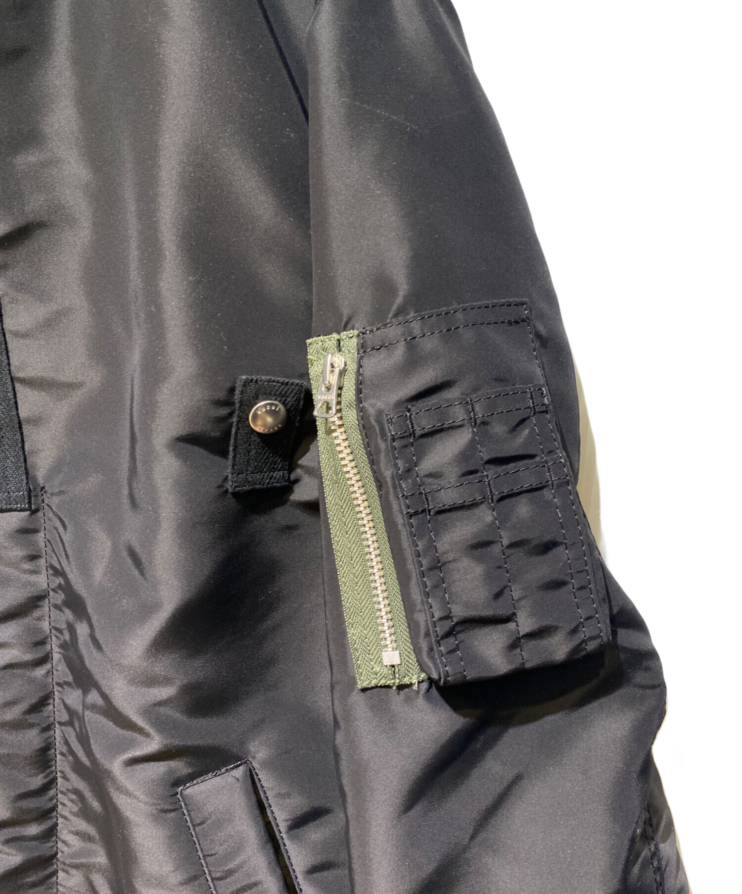 中古・古着通販】sacai (サカイ) 24SS コントラストトリム ボンバー 