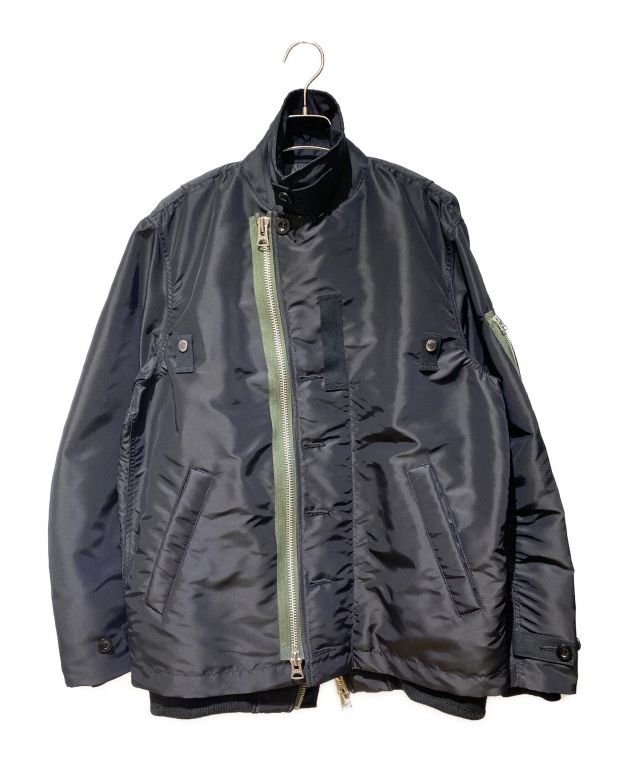 中古・古着通販】sacai (サカイ) 24SS コントラストトリム ボンバー
