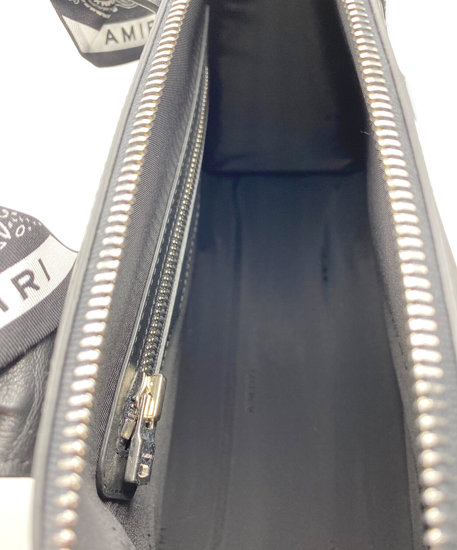 中古・古着通販】AMIRI (アミリ) バンダナハンドバッグ ブラック 
