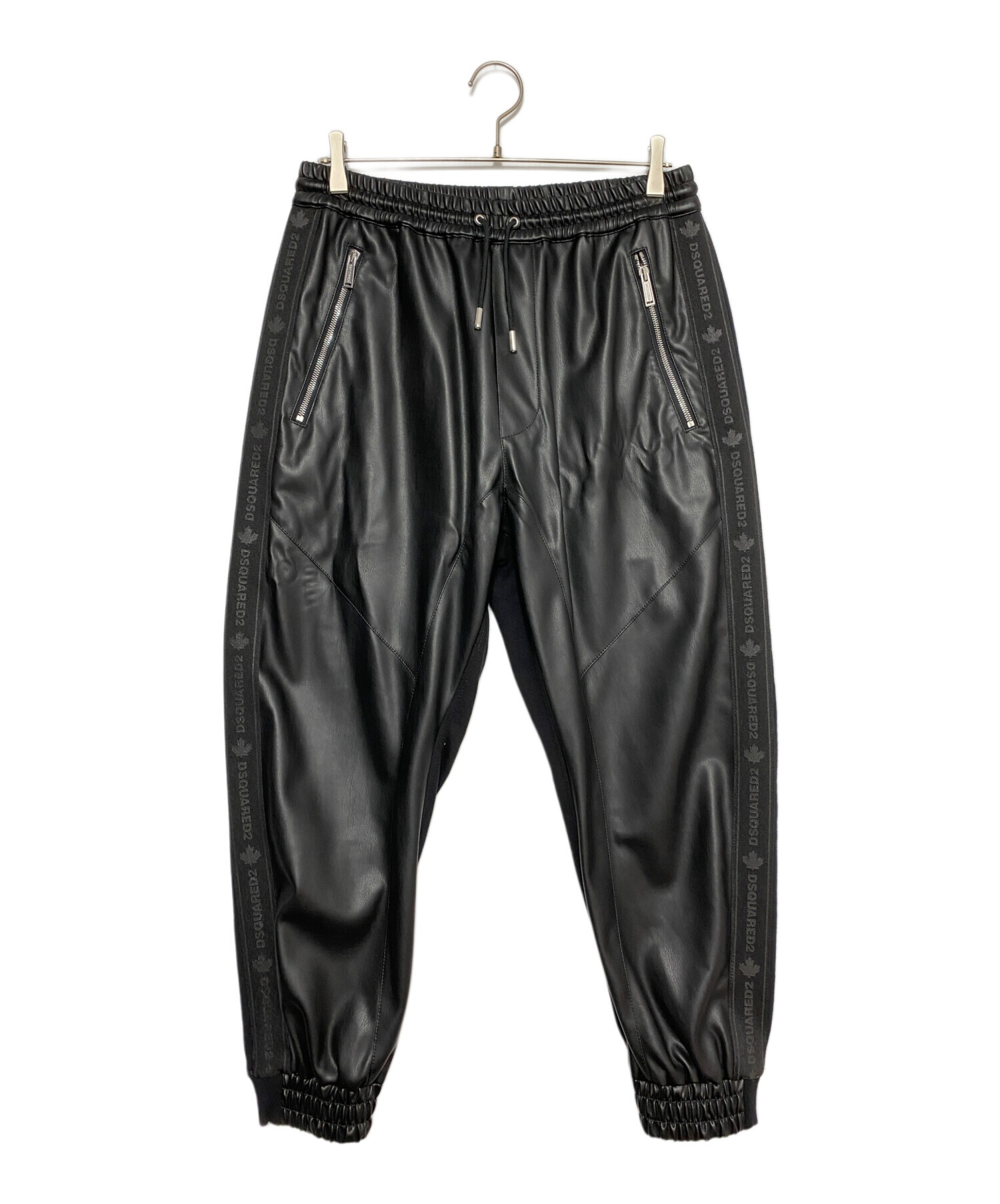 中古・古着通販】DSQUARED2 (ディースクエアード) レザーパーカー