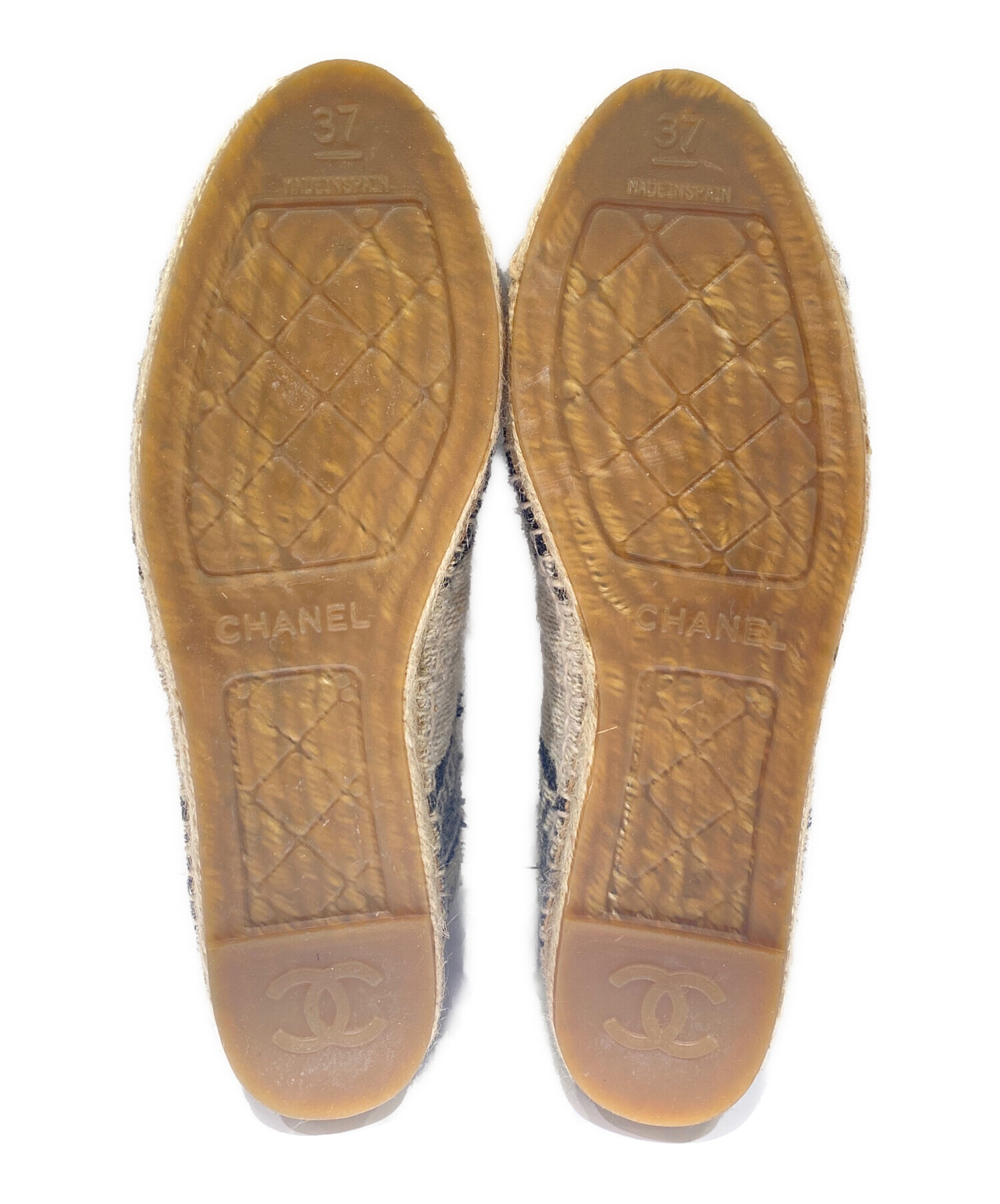 中古・古着通販】CHANEL (シャネル) ココマークエスパドリーユ 