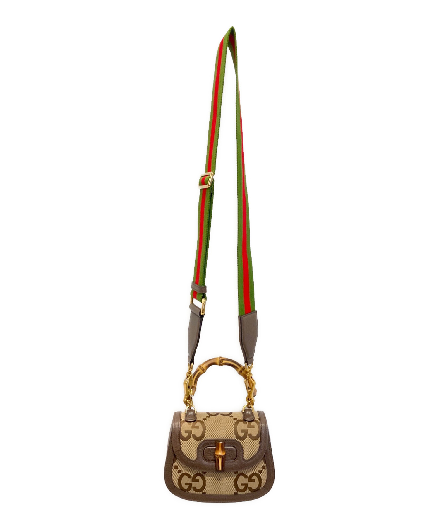 中古・古着通販】GUCCI (グッチ) バンブー 1947 ミニトップハンドル 