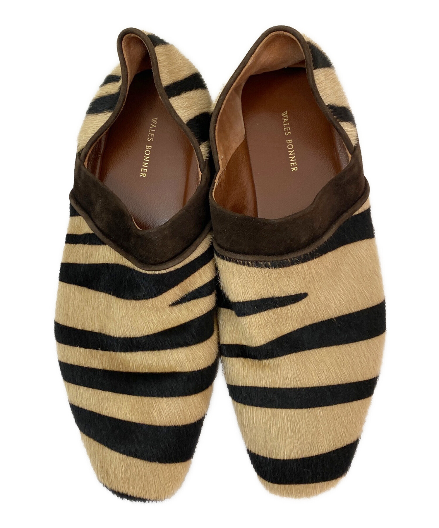 Wales Bonner ウェールズボナー　フラットシューズ　ローファー　革靴 Wales Bonner ウェールズボナー フラットシューズ ローファー