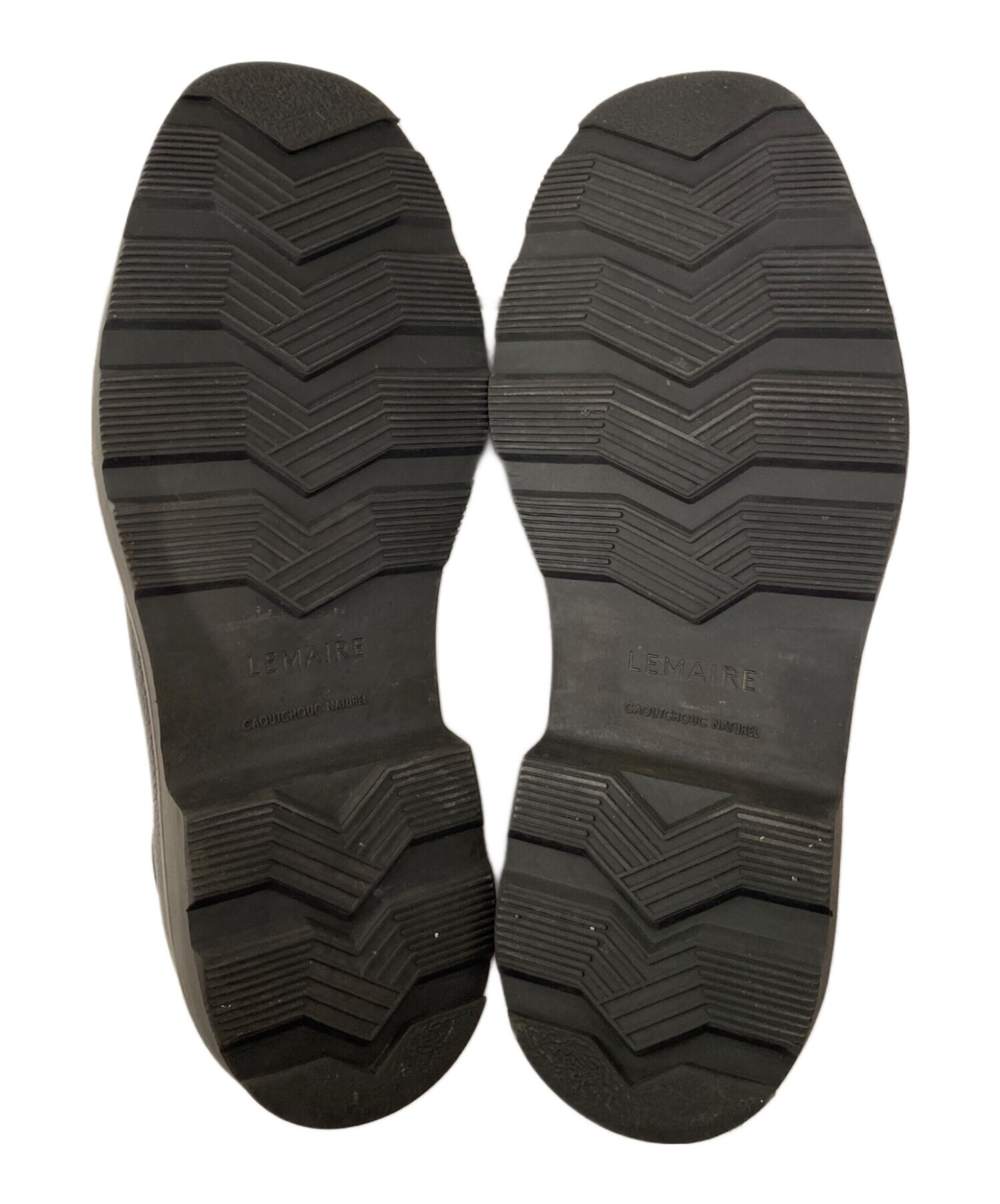 中古・古着通販】LEMAIRE (ルメール) Piped Crepe Slippers ブラック