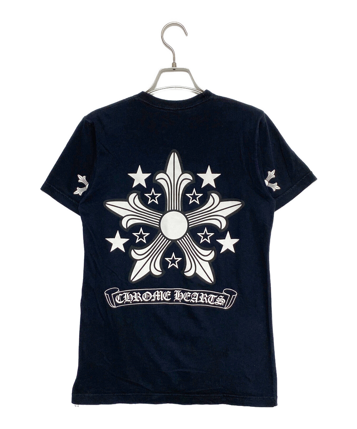 中古・古着通販】CHROME HEARTS (クロムハーツ) ラージスターTシャツ 