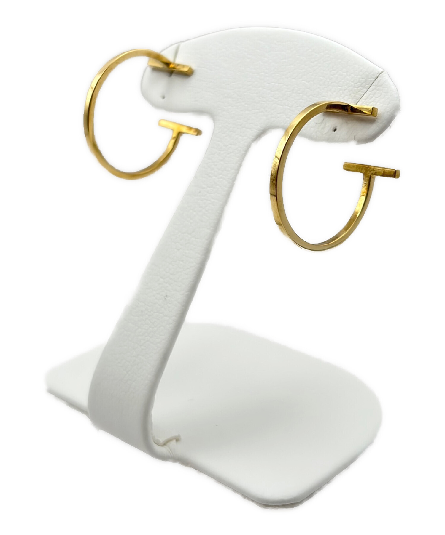 中古・古着通販】TIFFANY & Co. (ティファニー) T wire Hoop Earring T