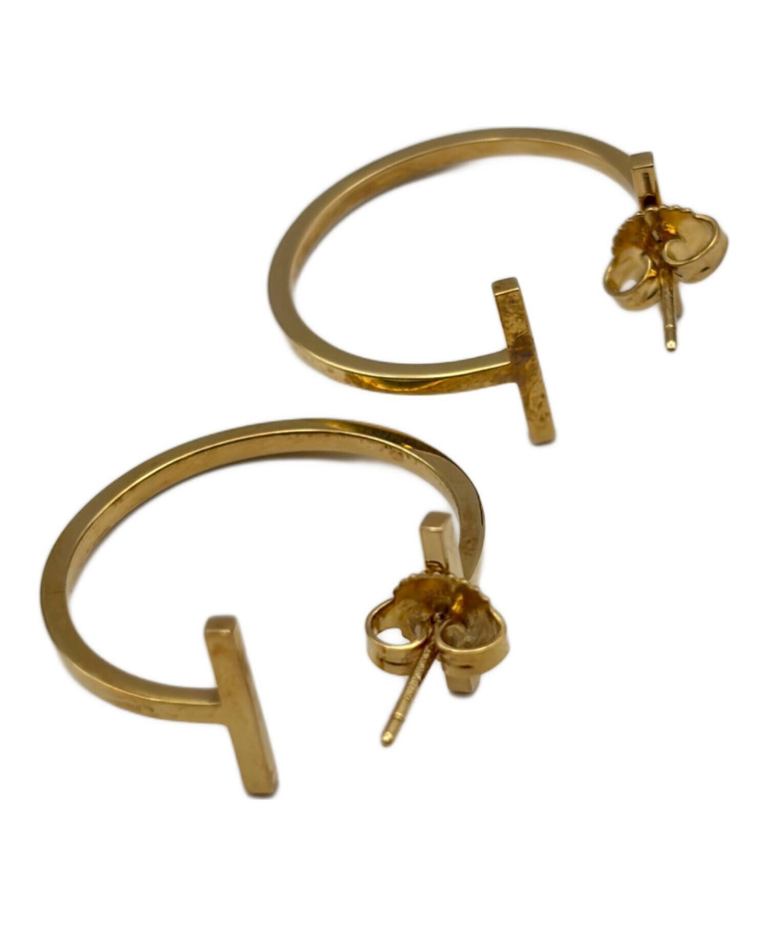 中古・古着通販】TIFFANY & Co. (ティファニー) T wire Hoop Earring T