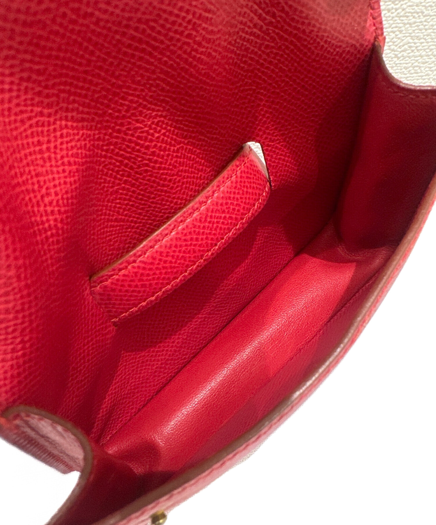 中古・古着通販】HERMES (エルメス) ポシェットグリーン レッド