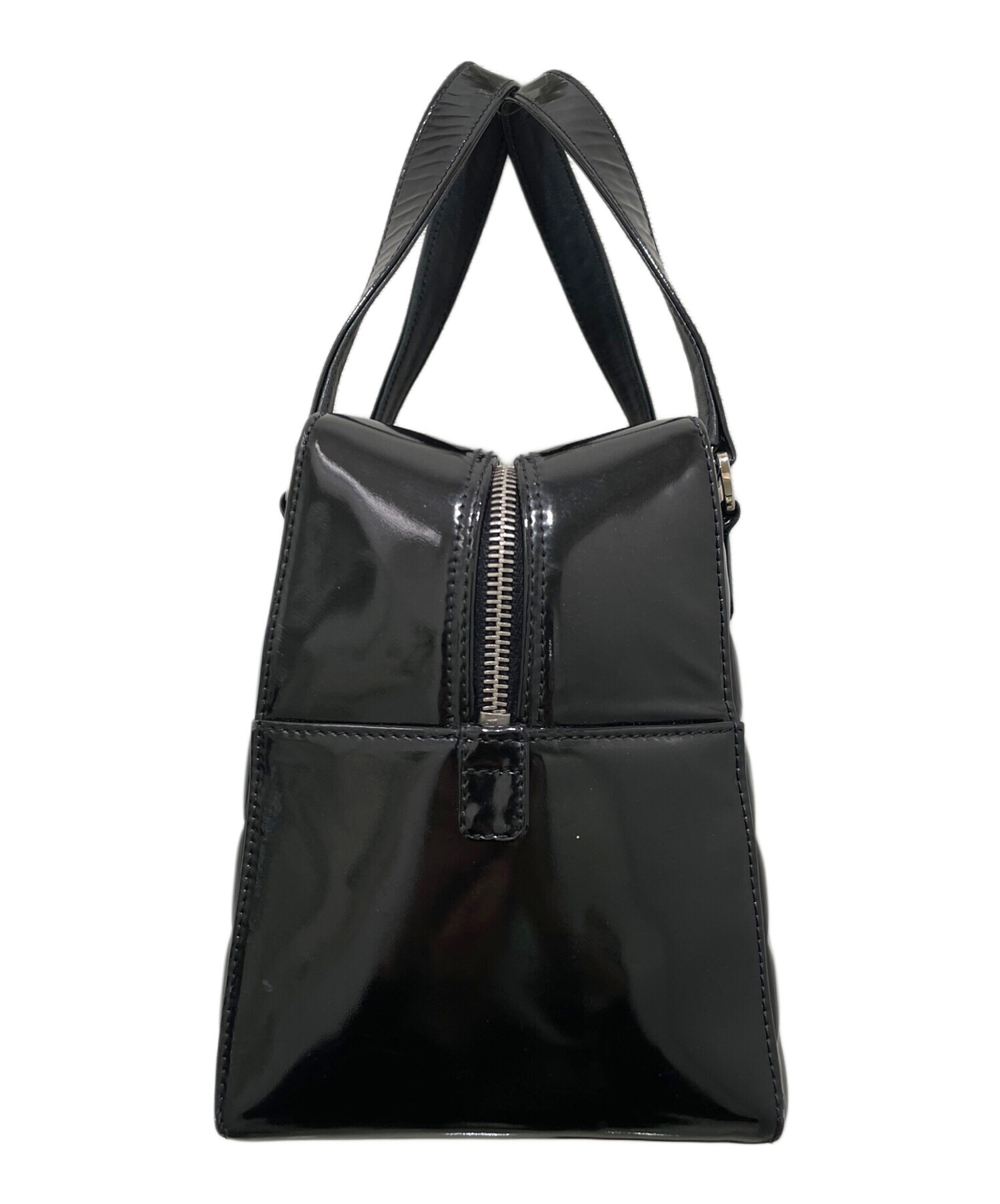 中古・古着通販】CHANEL (シャネル) チョコバー ハンドバッグ ブラック