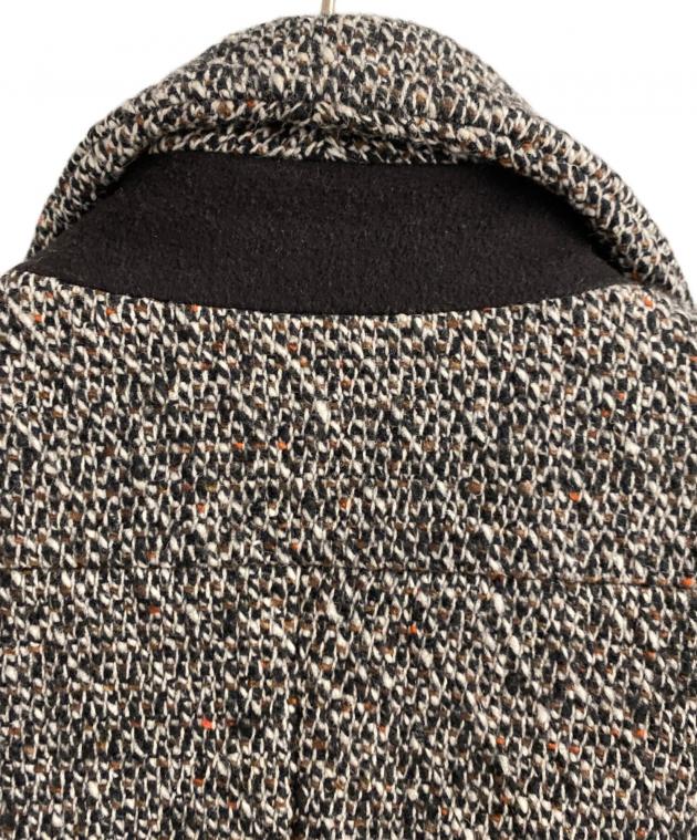 中古・古着通販】CELINE (セリーヌ) ツイードPコート グレー サイズ:36