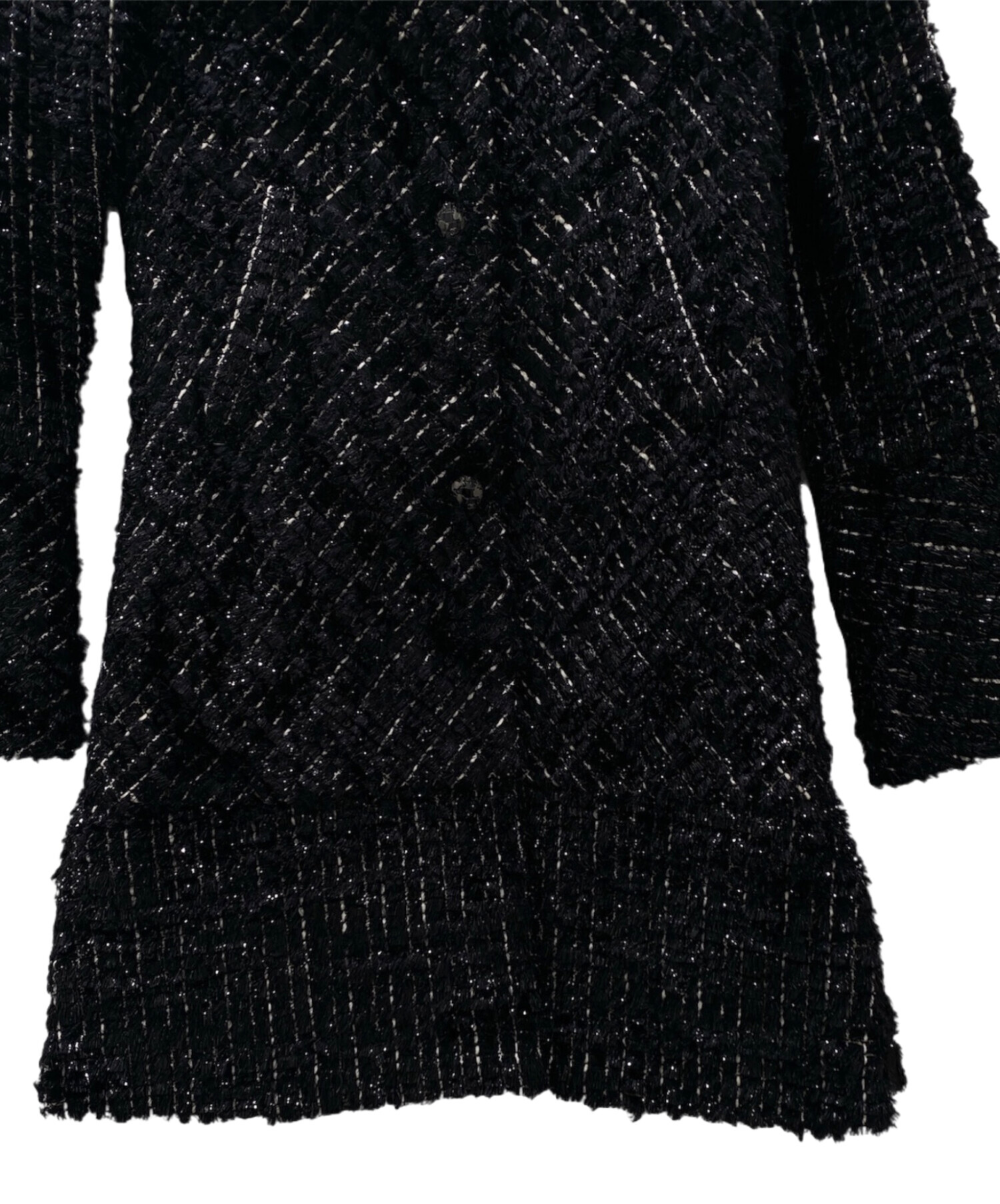 中古・古着通販】CHANEL (シャネル) P46 メタリック ウールナイロン