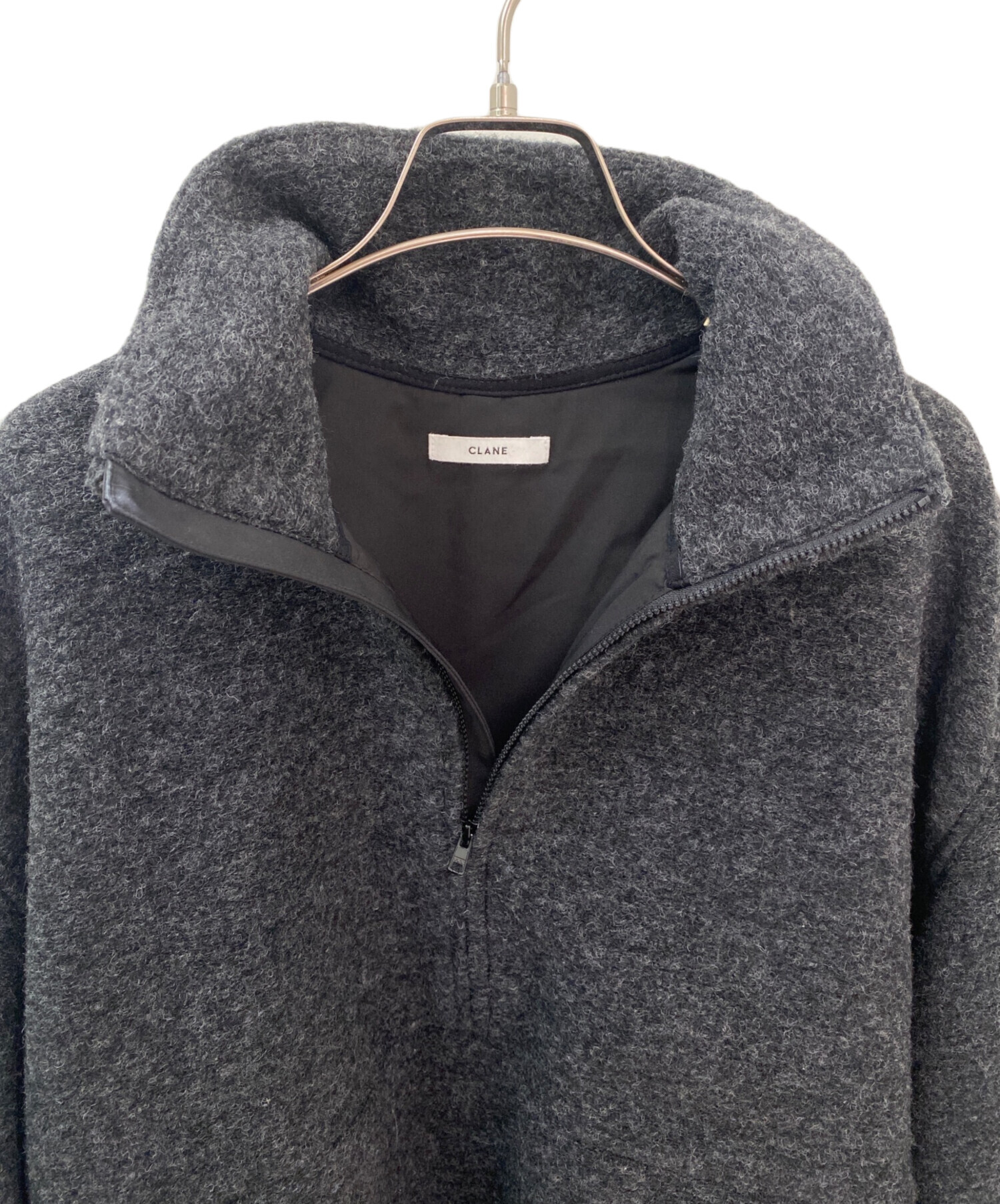 中古・古着通販】CLANE (クラネ) スライバーハーフジップトップス