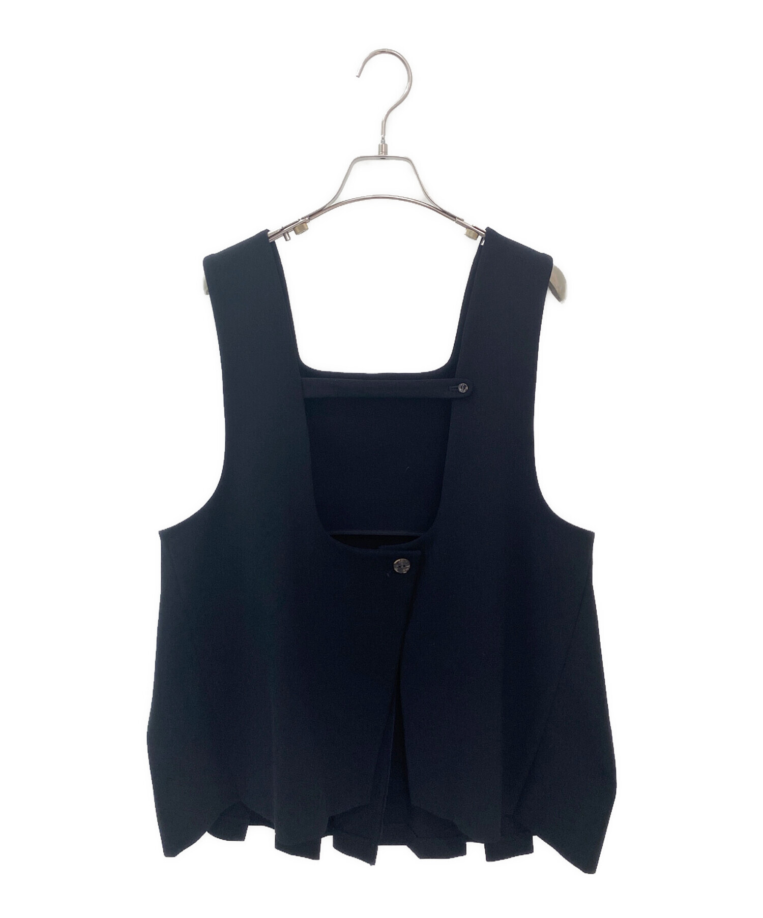 中古・古着通販】ENFOLD (エンフォルド) PLEATS TWO－WAY VEST 