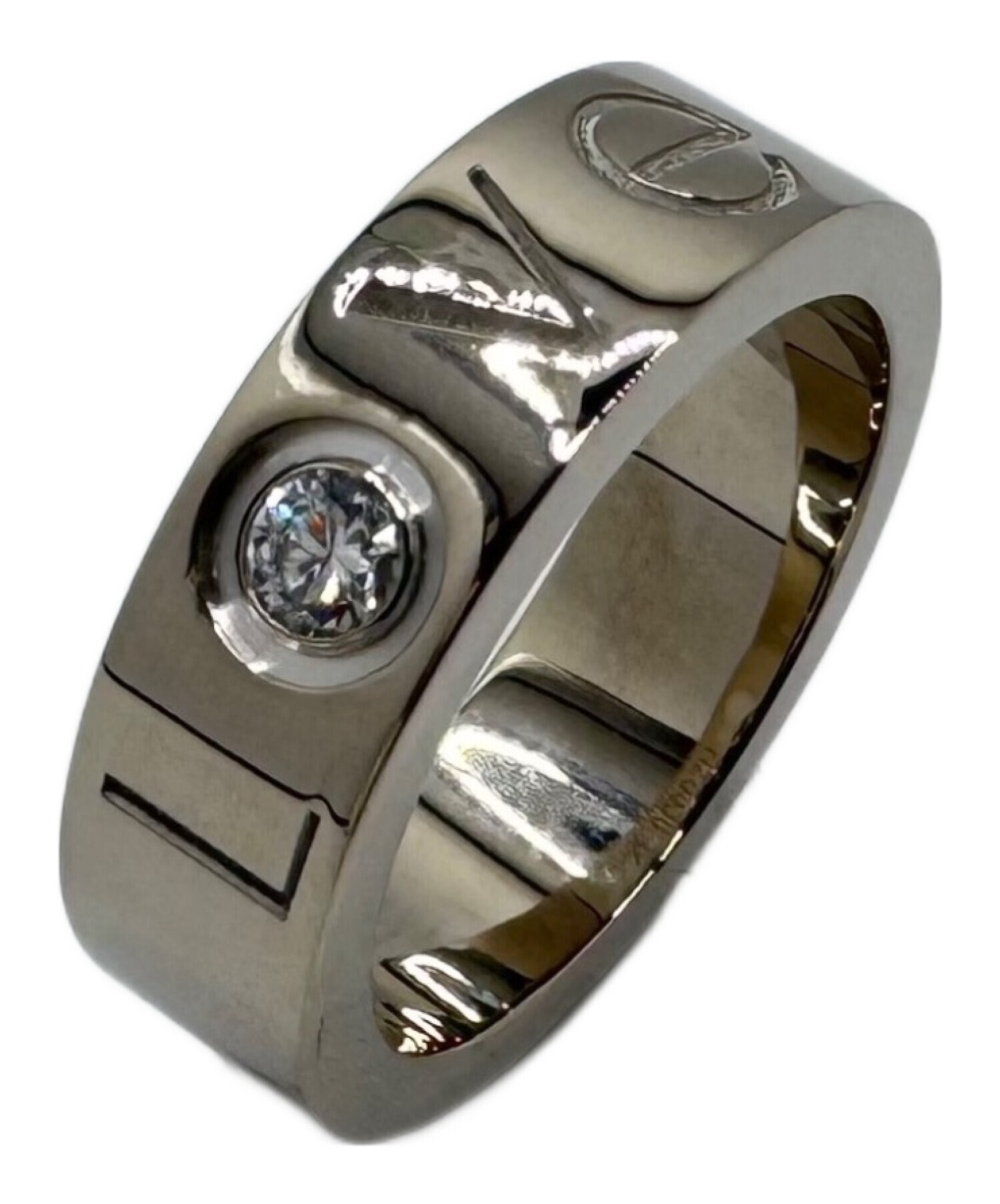 Cartier カルティエ Cartier ラブリング 1Pダイヤ 48サイズ 8号 