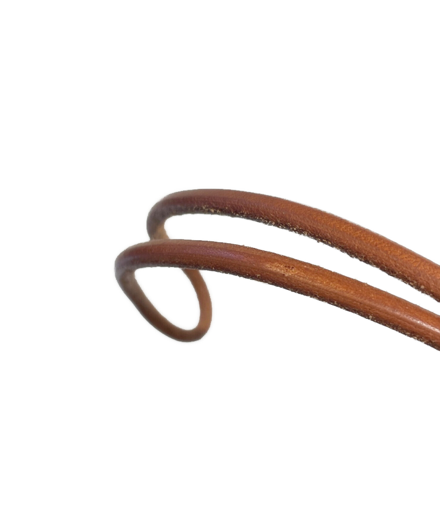 中古・古着通販】HERMES (エルメス) レザーチョーカー ブラウン
