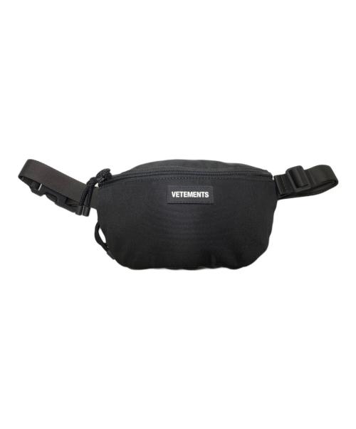 中古・古着通販】VETEMENTS (ヴェトモン) ウエストバッグ ブラック